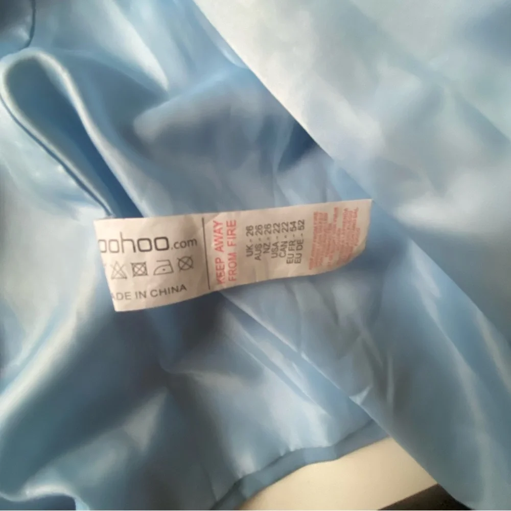 Boohoo Blue Oversized Blazer NWT - Picture 14 of 15